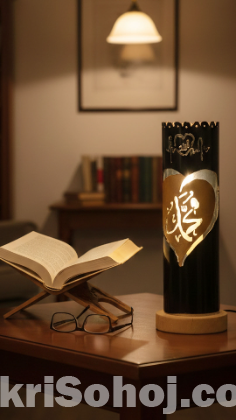 হোম মেড টেবিল ল্যাম্প